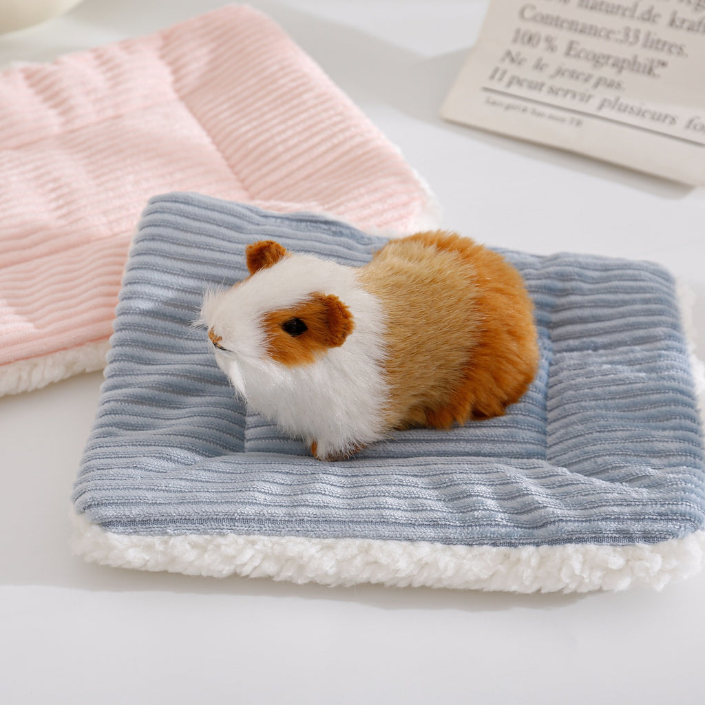 Hamster Plush Tunnel Hammock – Warm Cozy Nest for Small Animals