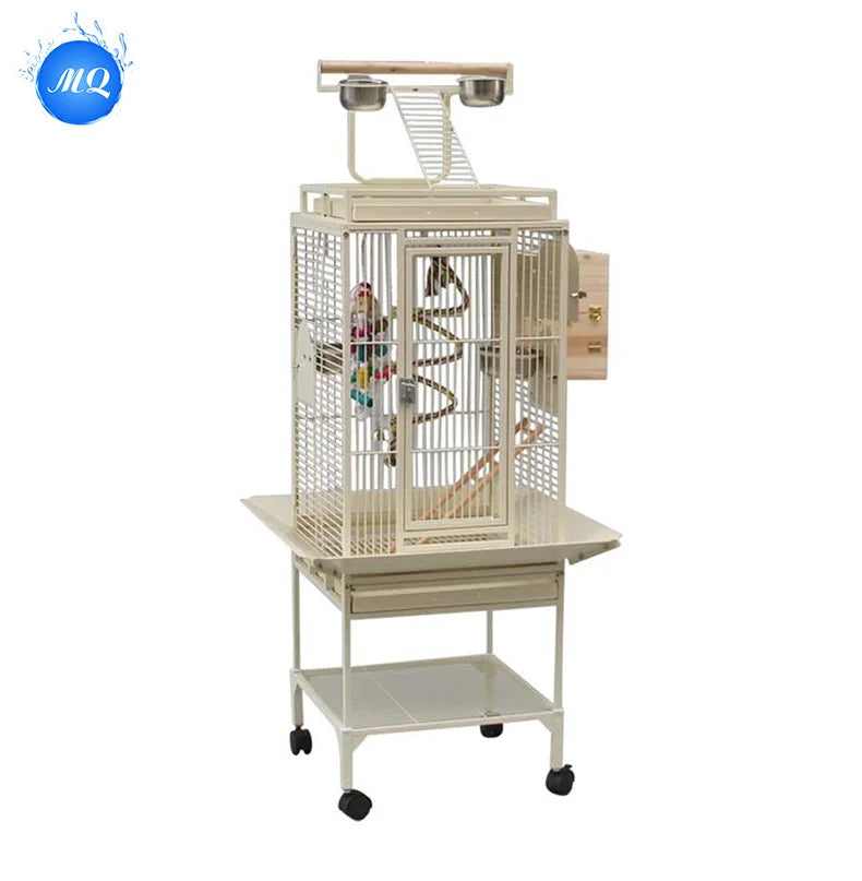 Outdoor Bird House And Large Iron Wire Large Portable Big Budgie, Cockatoo, Sunparrot, Mynah Birdcage