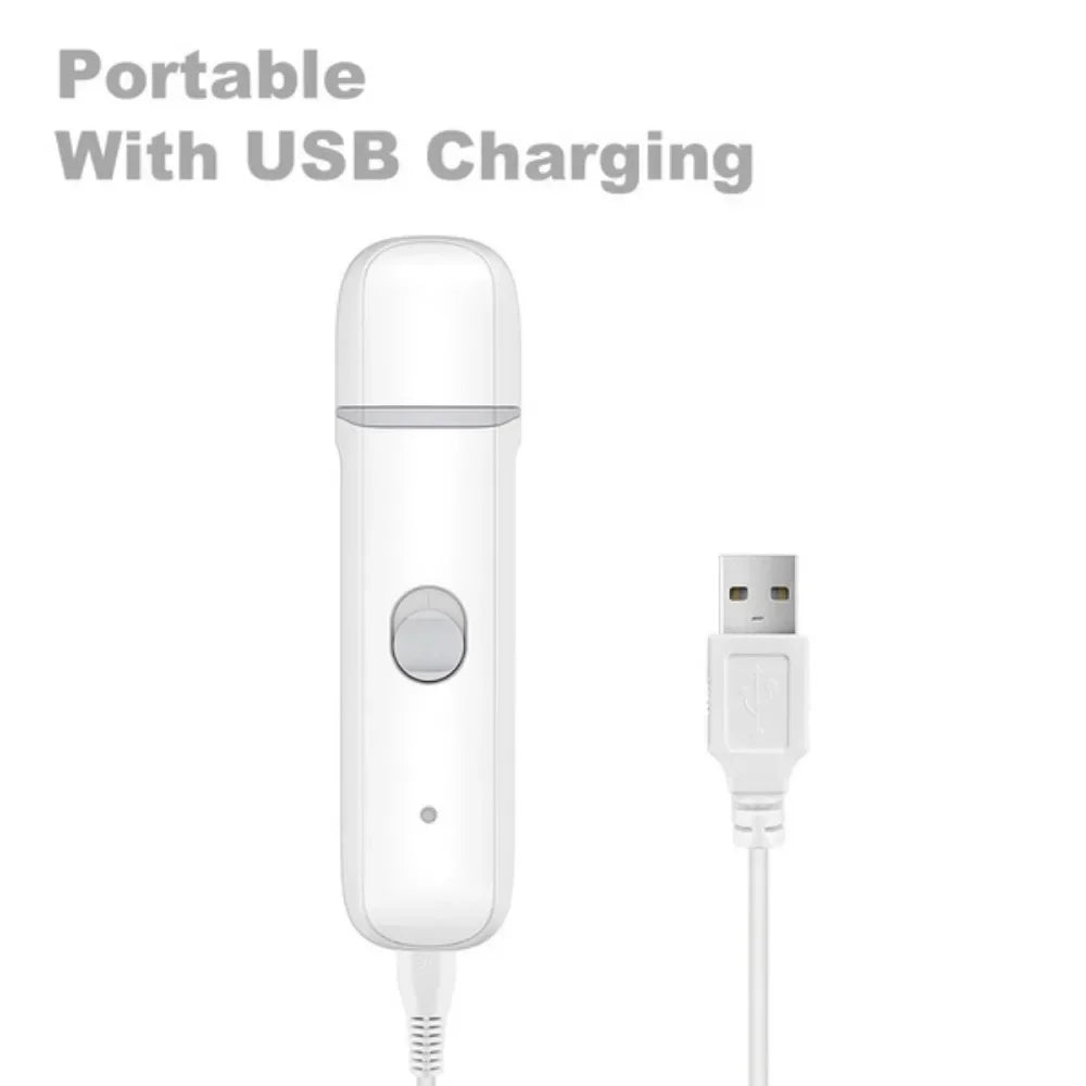 Electric Pet Nail Clipper Cats Dogs Trimmer Grooming Tool Sharpener Care Quiet Safe Painless Easy Use Pets Claw Clippers