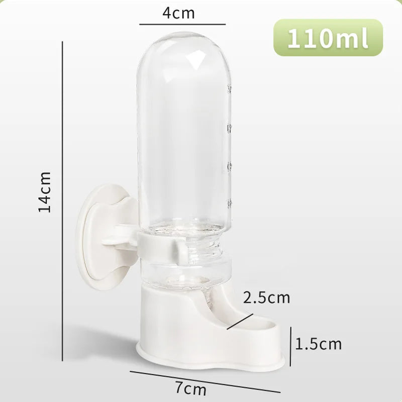 Bird Water Dispenser for Cage, Automatic Bird Water Feeder, Parrot Cage Food Bowl Drinker, Bird Cage Accessories