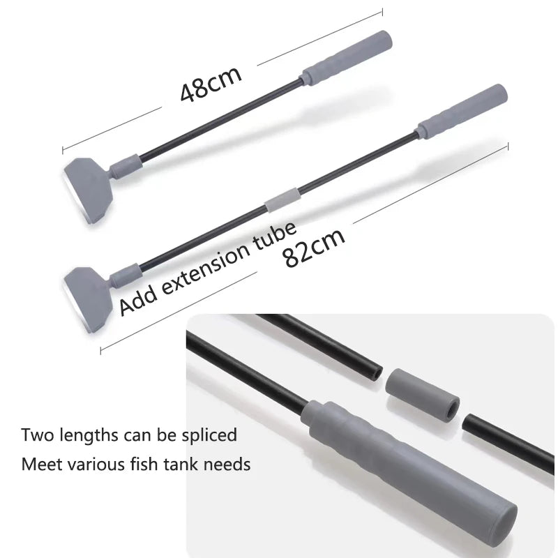 Aquarium Fish Tanks Cleaning Tools Kit Algae Tank Cleaner Set Aquarium Cleaner Fish Tank Net Scraper Sponge accessories