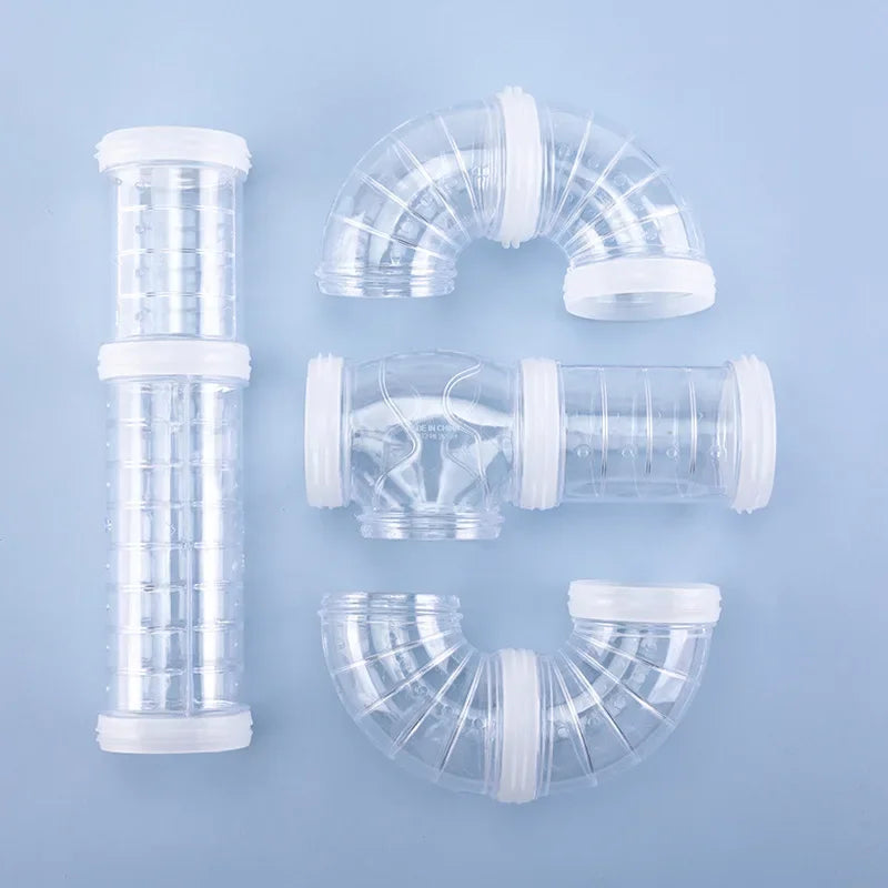 Hamster DIY Tunnel Maze Set – Modular Pipe System for Small Pets