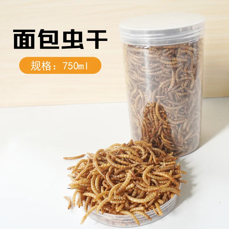 Hamster Food Snacks Birds Hedgehog Guinea Pig Pet Nutrition Feed Food Dried Bread worms