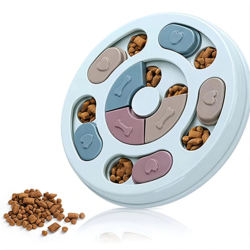 Interactive Dog Feeder Toy – Slow Food Dispenser for Mental Stimulation & Training