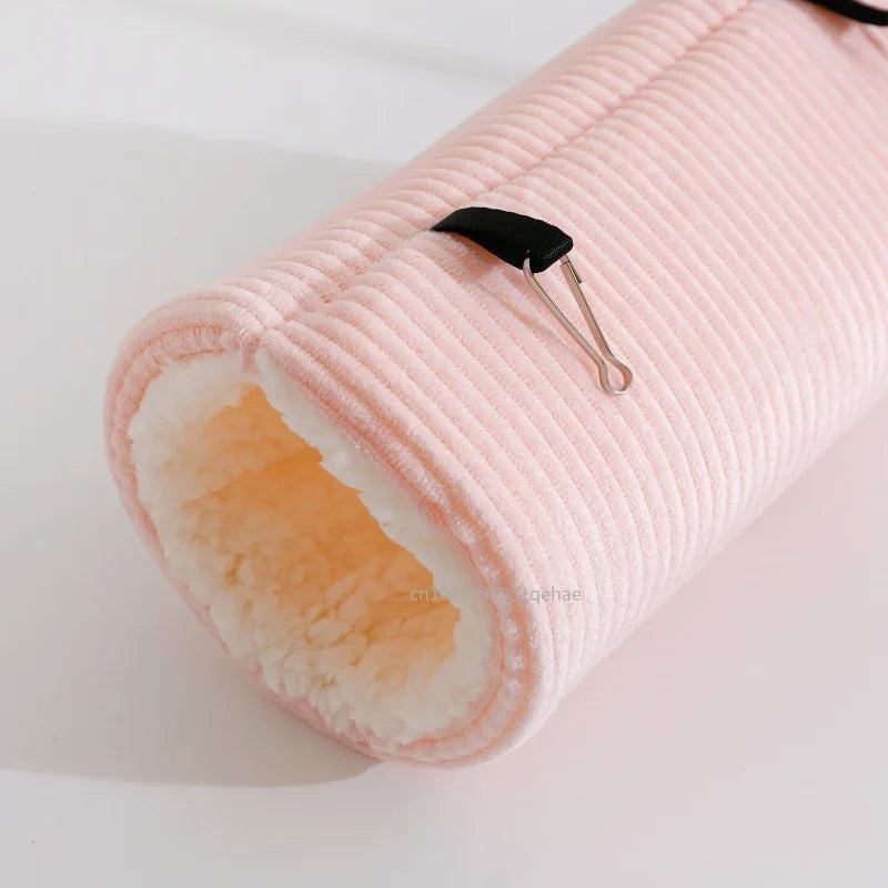 Hamster Plush Tunnel Hammock – Warm Cozy Nest for Small Animals