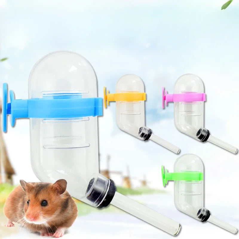 Hamster Sand Bath Container – Fully Transparent Anti-Spill Bathroom for Small Pets