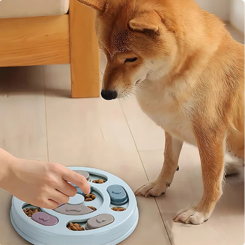 Interactive Dog Feeder Toy – Slow Food Dispenser for Mental Stimulation & Training
